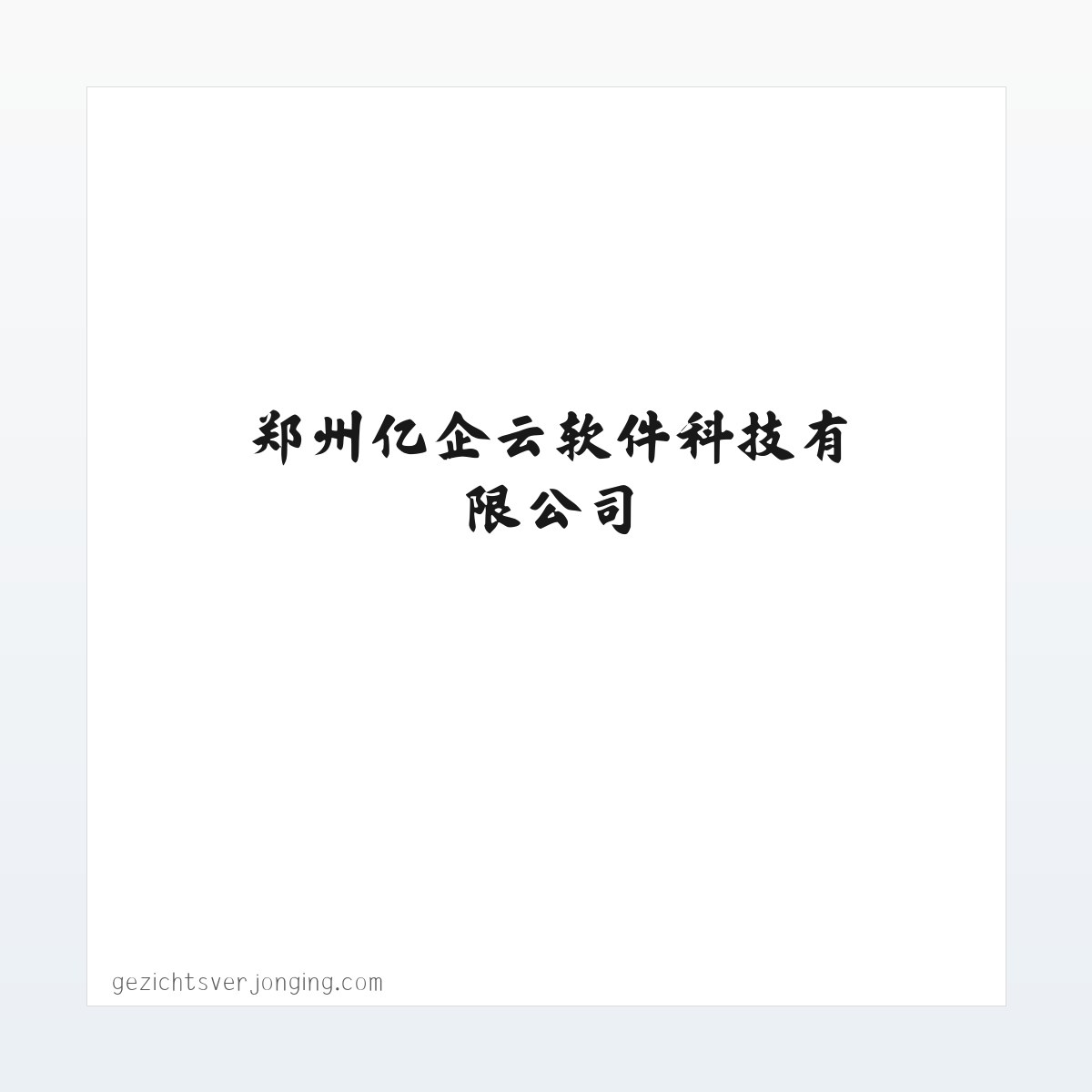 郑州亿企云软件科技有限公司_翻译 方图